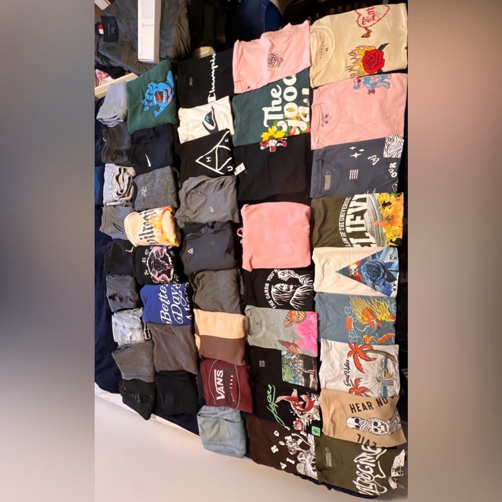 All types of clothing